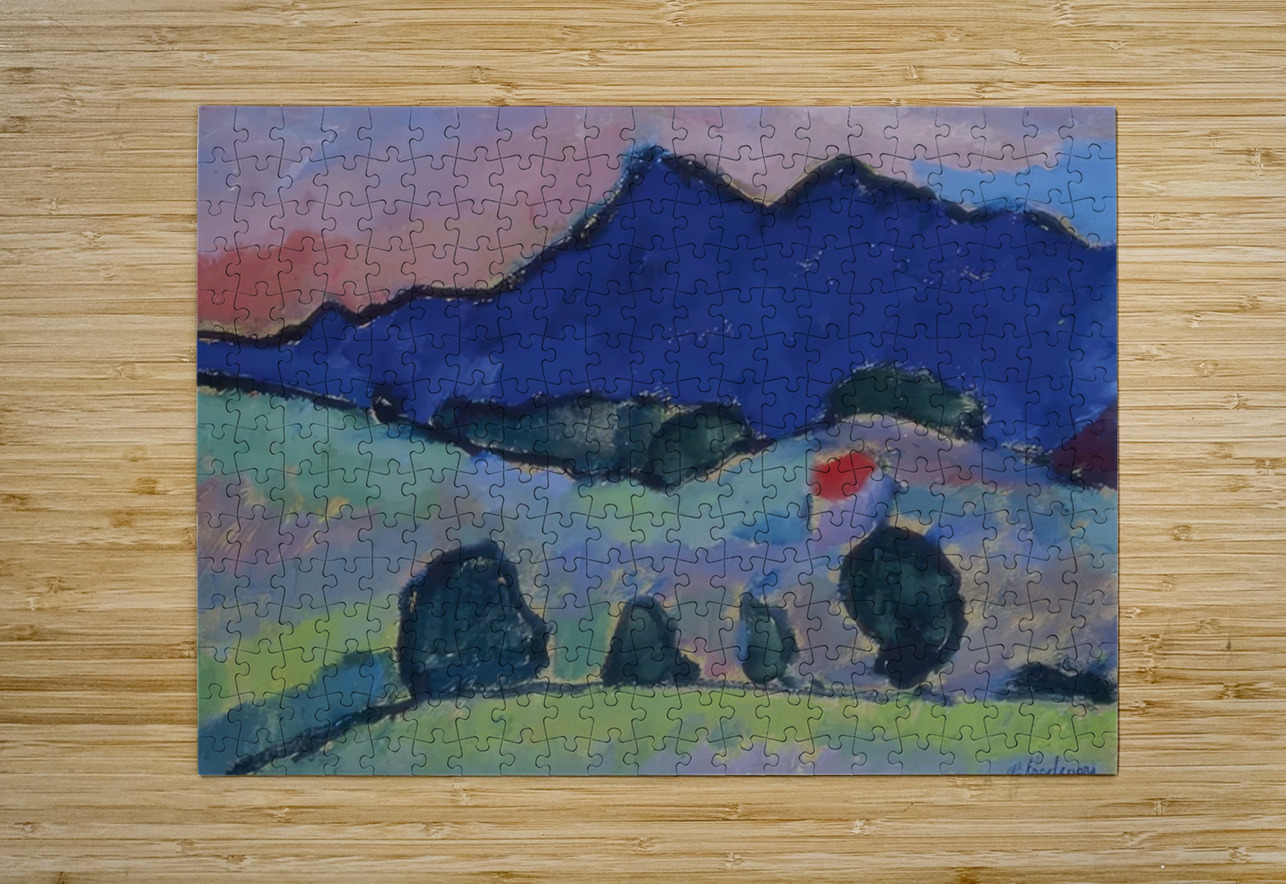 Alexej von Jawlensky 17 AmericanPainters Puzzle printing