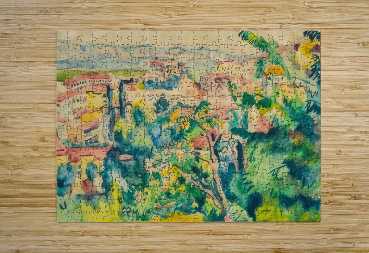 Aristarkh Lentulov 5 AmericanPainters Puzzle printing