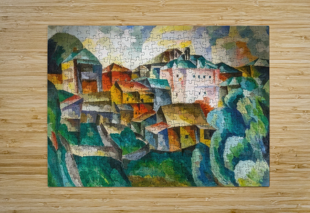 Aristarkh Lentulov 7 AmericanPainters Puzzle printing