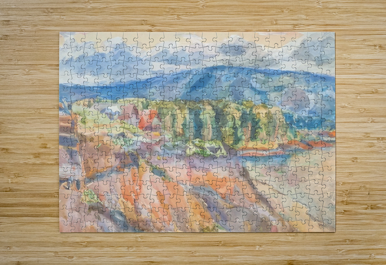 Aristarkh Lentulov 8 AmericanPainters Puzzle printing