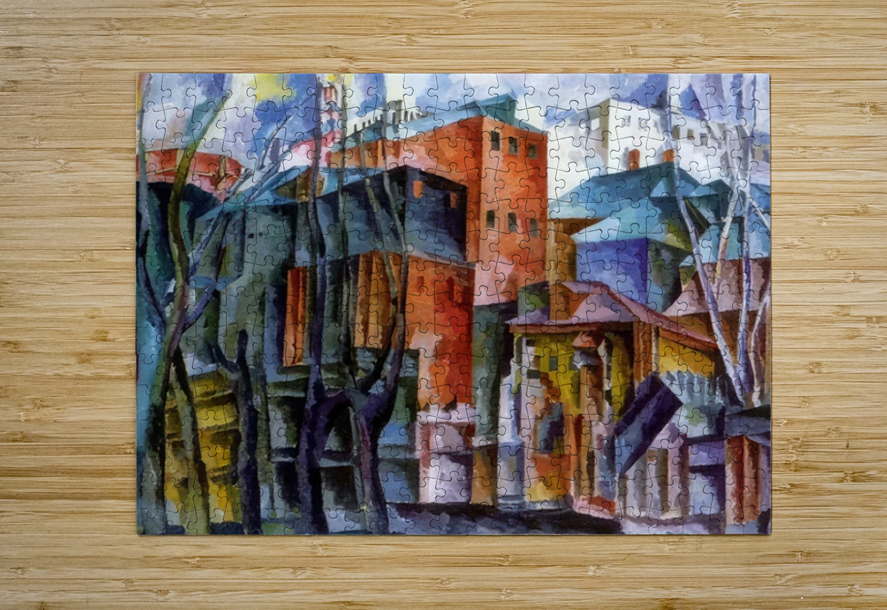 Aristarkh Lentulov 12 AmericanPainters Puzzle printing