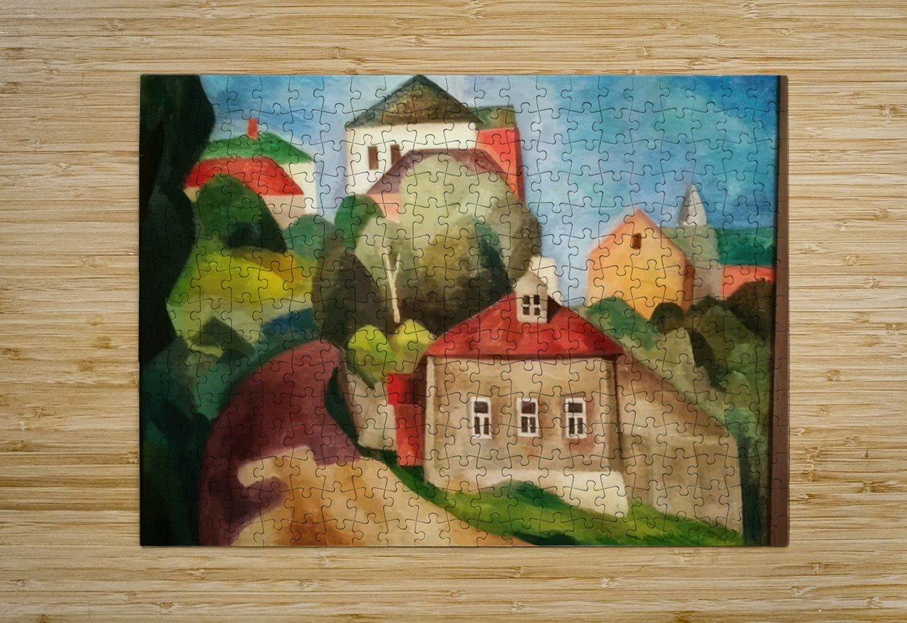 Aristarkh Lentulov 40 AmericanPainters Puzzle printing