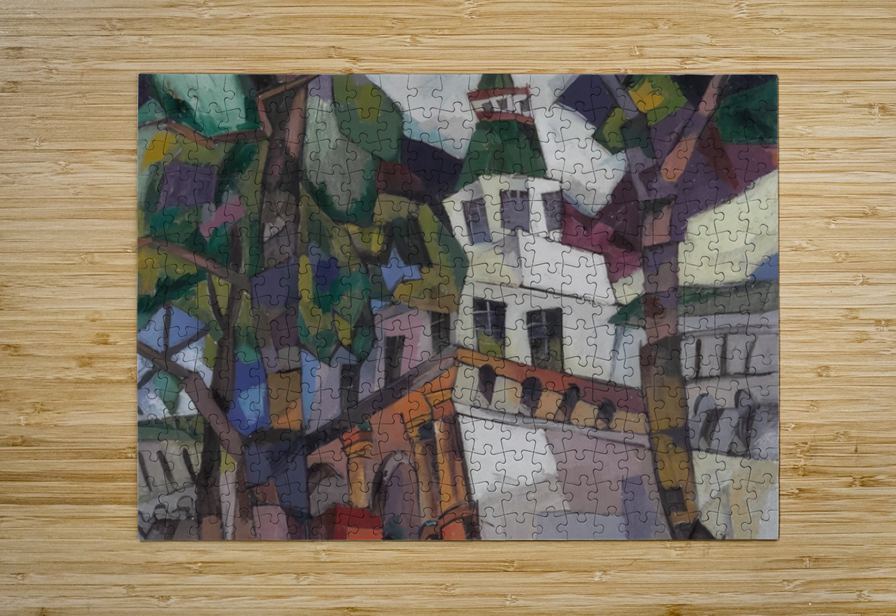 Aristarkh Lentulov 50 AmericanPainters Puzzle printing