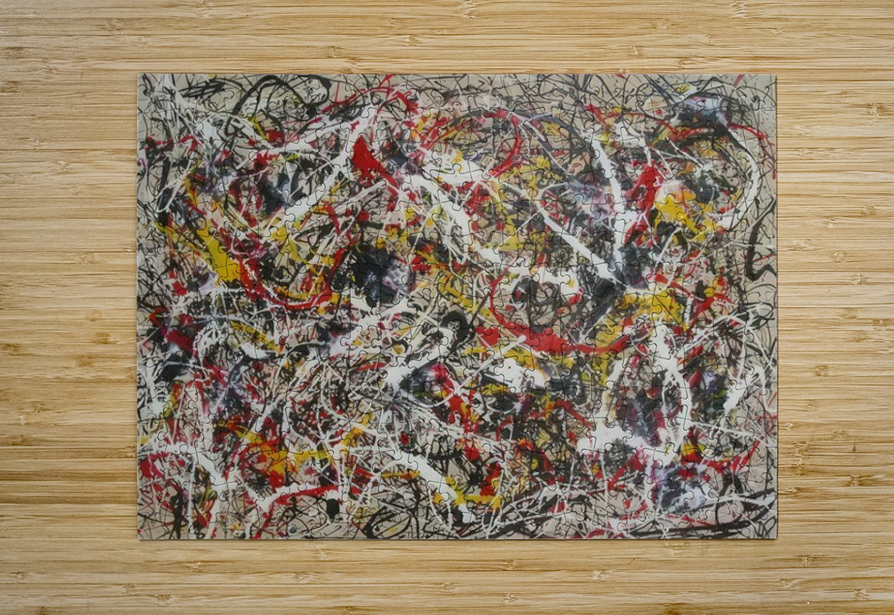 Jackson Pollock 1 AmericanPainters Puzzle printing