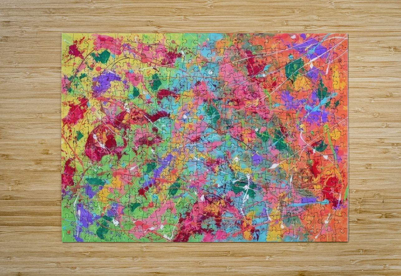 Jackson Pollock 25 AmericanPainters Puzzle printing