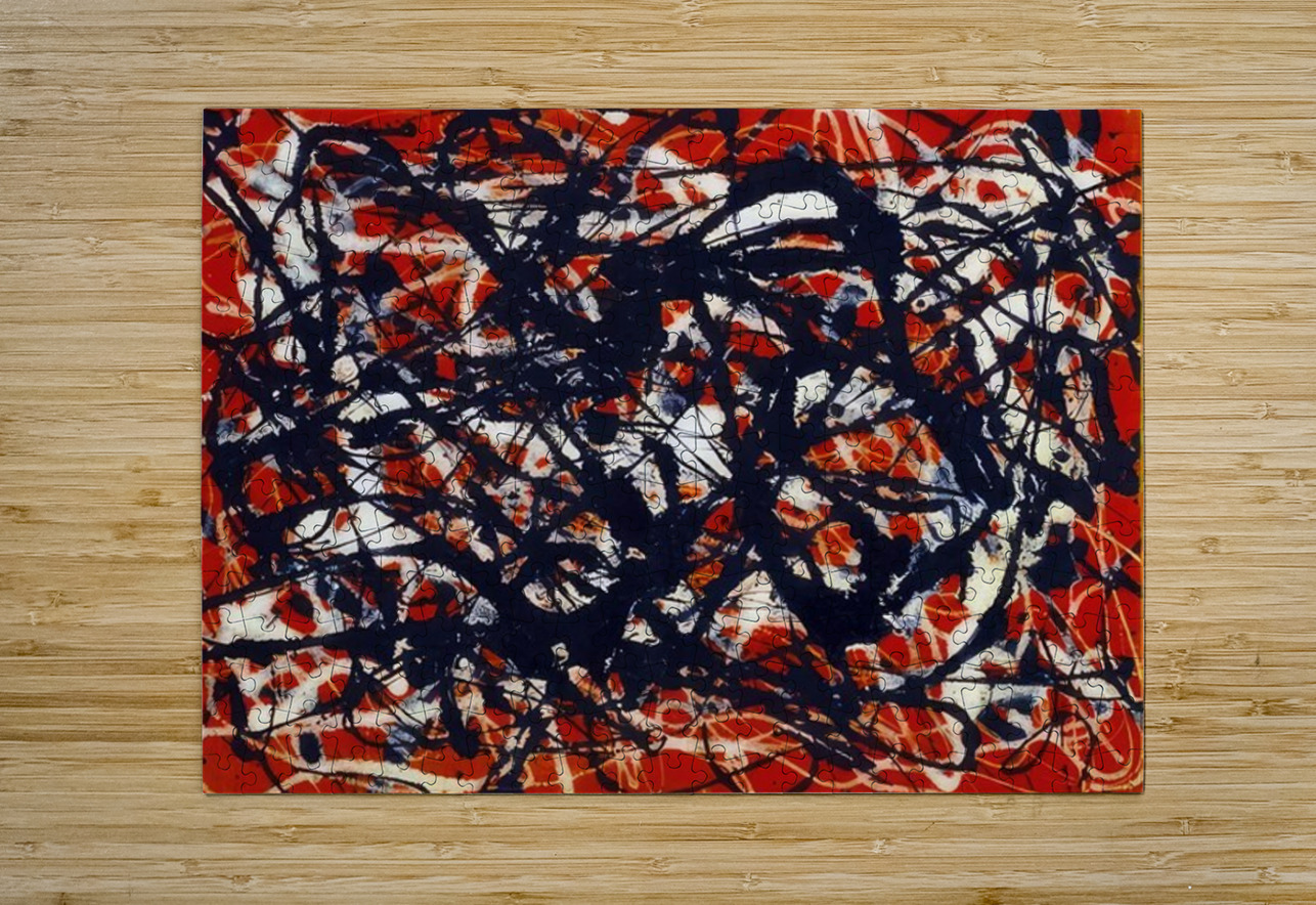 Jackson Pollock 10 AmericanPainters Puzzle printing