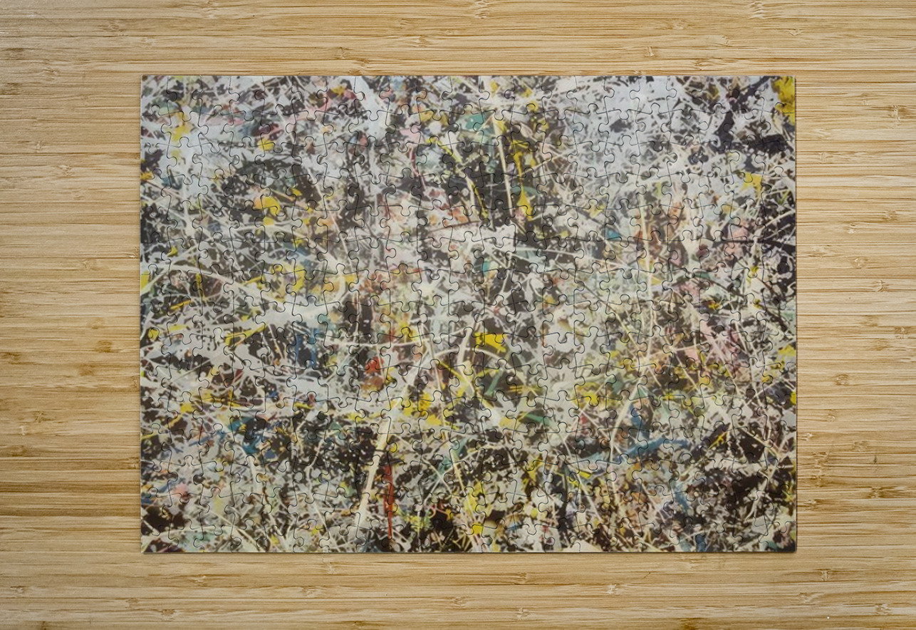 Jackson Pollock 13 AmericanPainters Puzzle printing
