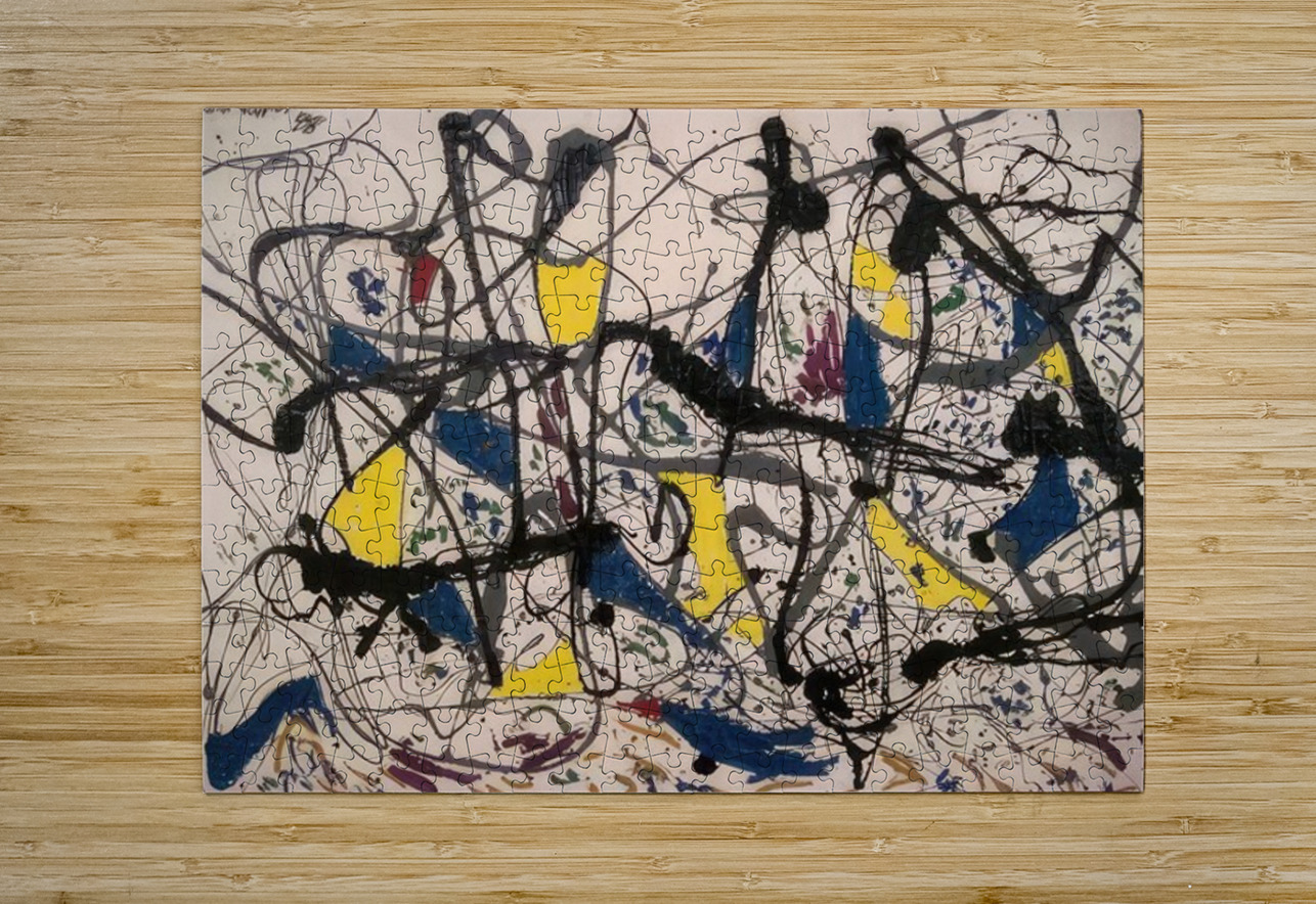 Jackson Pollock 16 AmericanPainters Puzzle printing