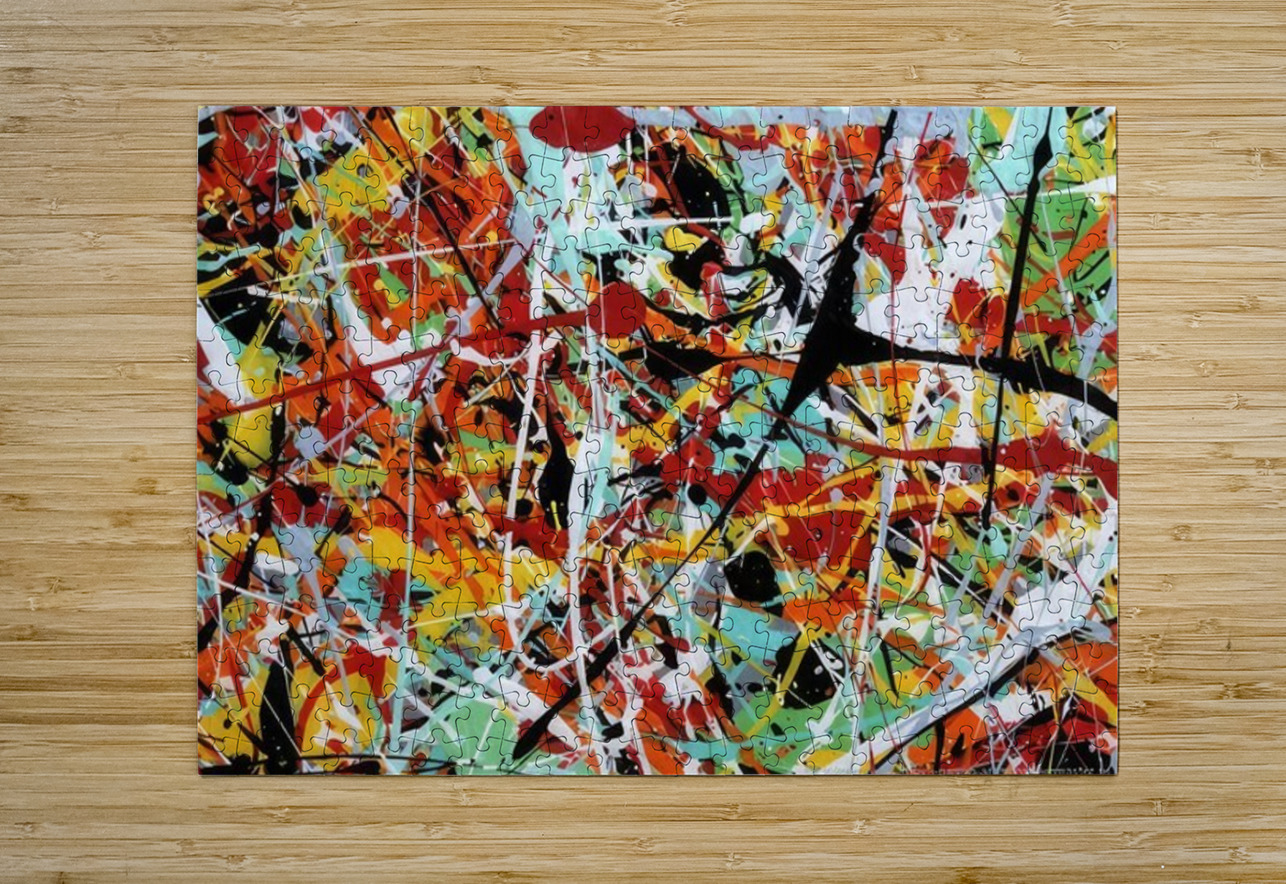 Jackson Pollock 28 AmericanPainters Puzzle printing