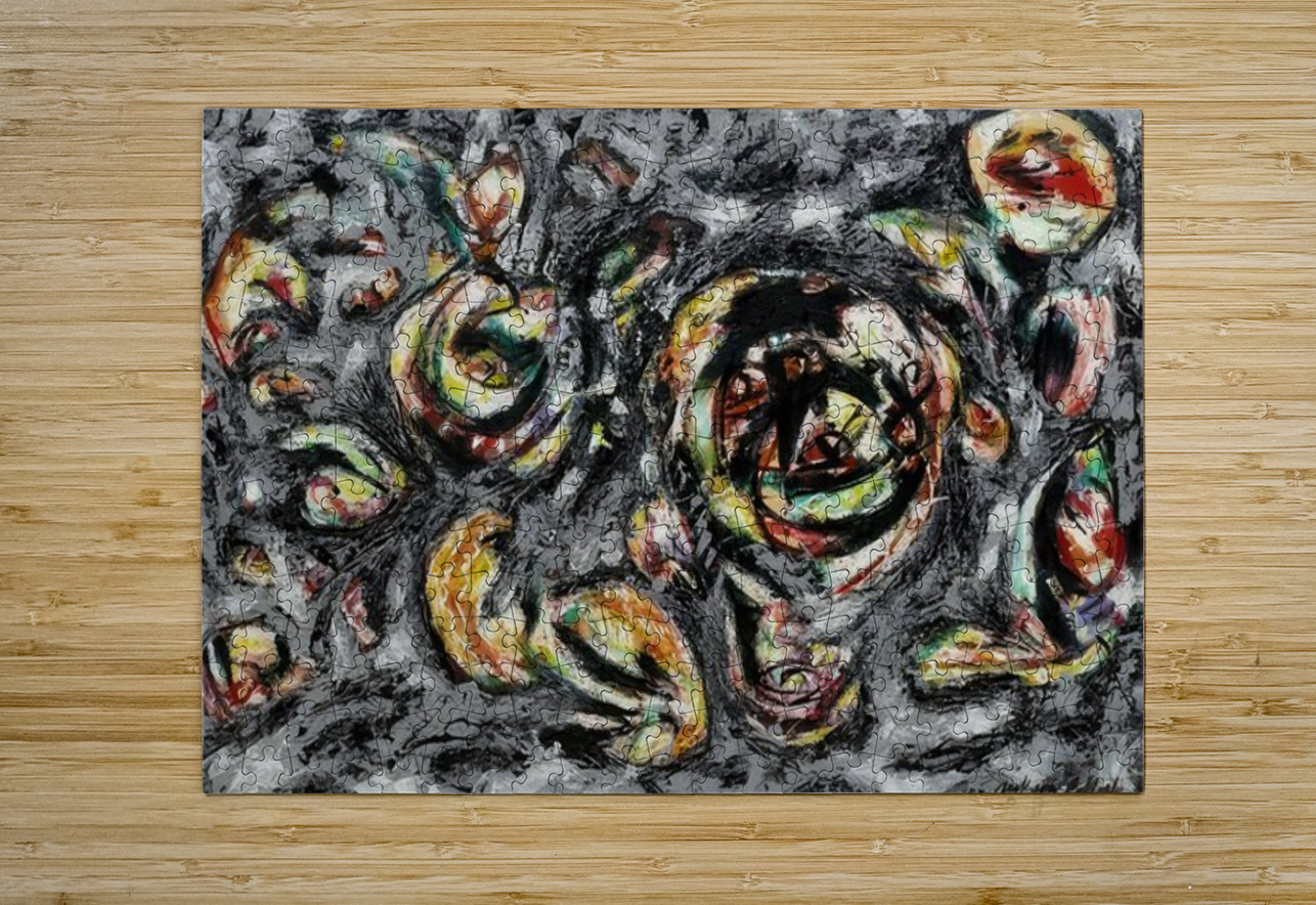 Jackson Pollock 33 AmericanPainters Puzzle printing