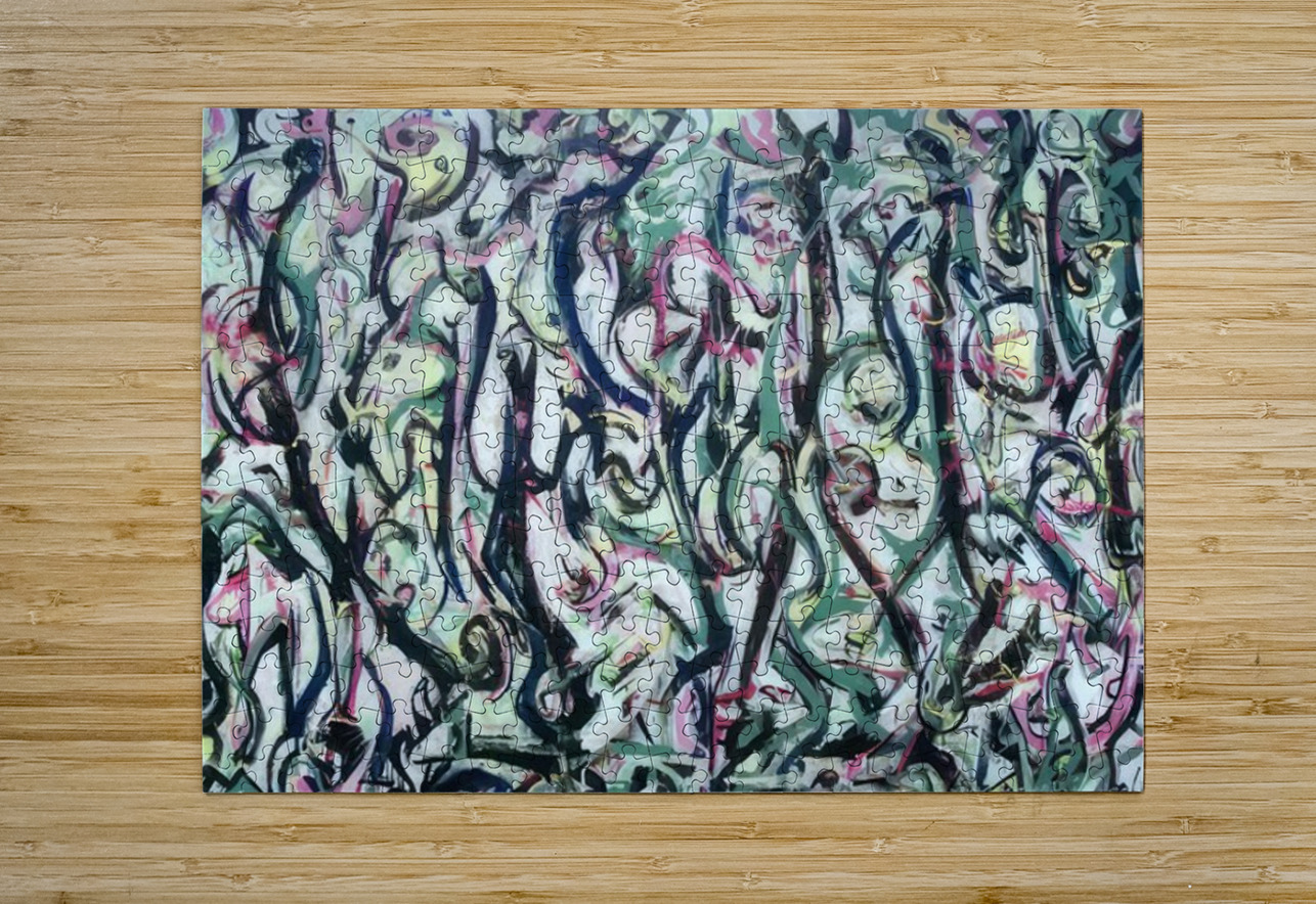 Jackson Pollock 42 AmericanPainters Puzzle printing