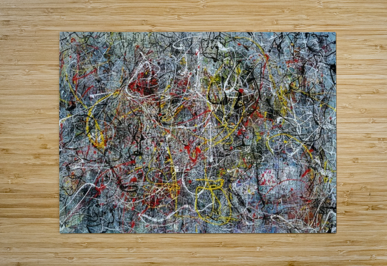 Jackson Pollock 9 AmericanPainters Puzzle printing