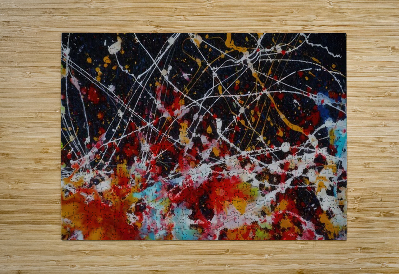 Jackson Pollock 18 AmericanPainters Puzzle printing