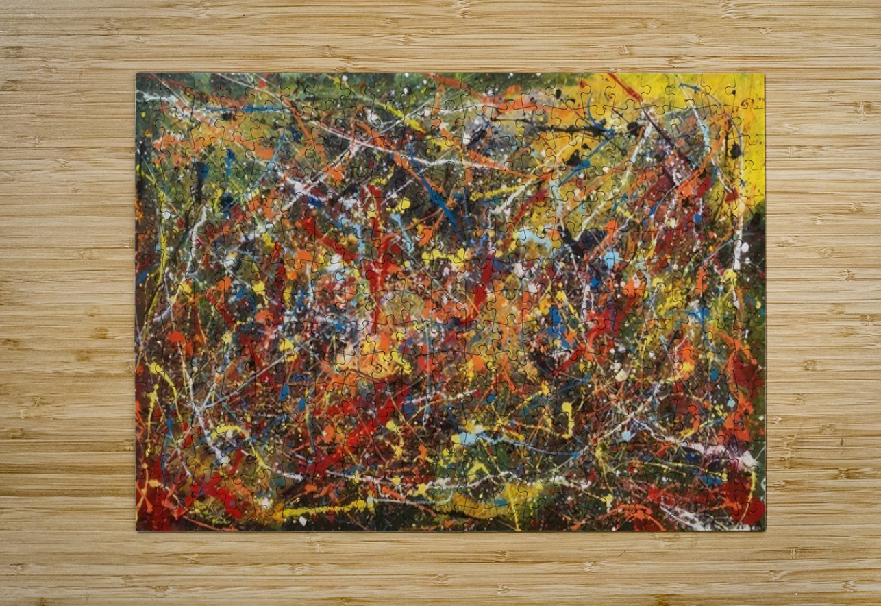 Jackson Pollock 32 AmericanPainters Puzzle printing