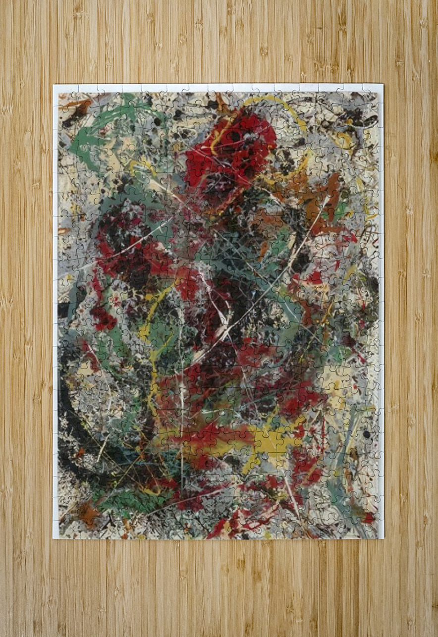Jackson Pollock 60 AmericanPainters Puzzle printing