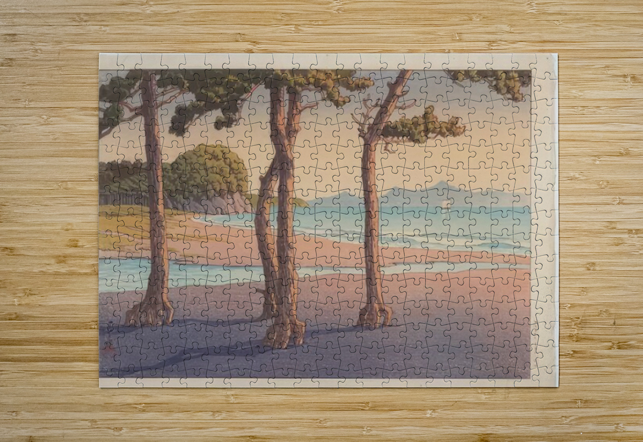 Hasui Kawase 13 AmericanPainters Puzzle printing