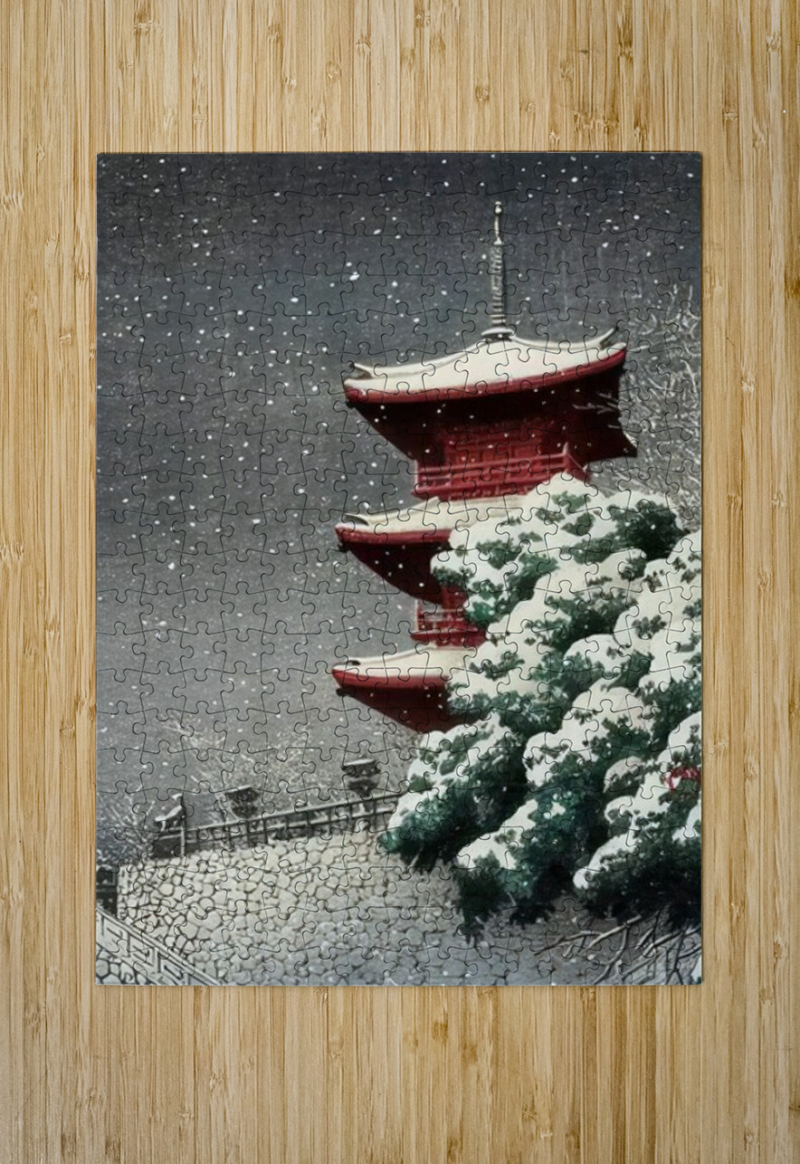 Hasui Kawase 7 AmericanPainters Puzzle printing