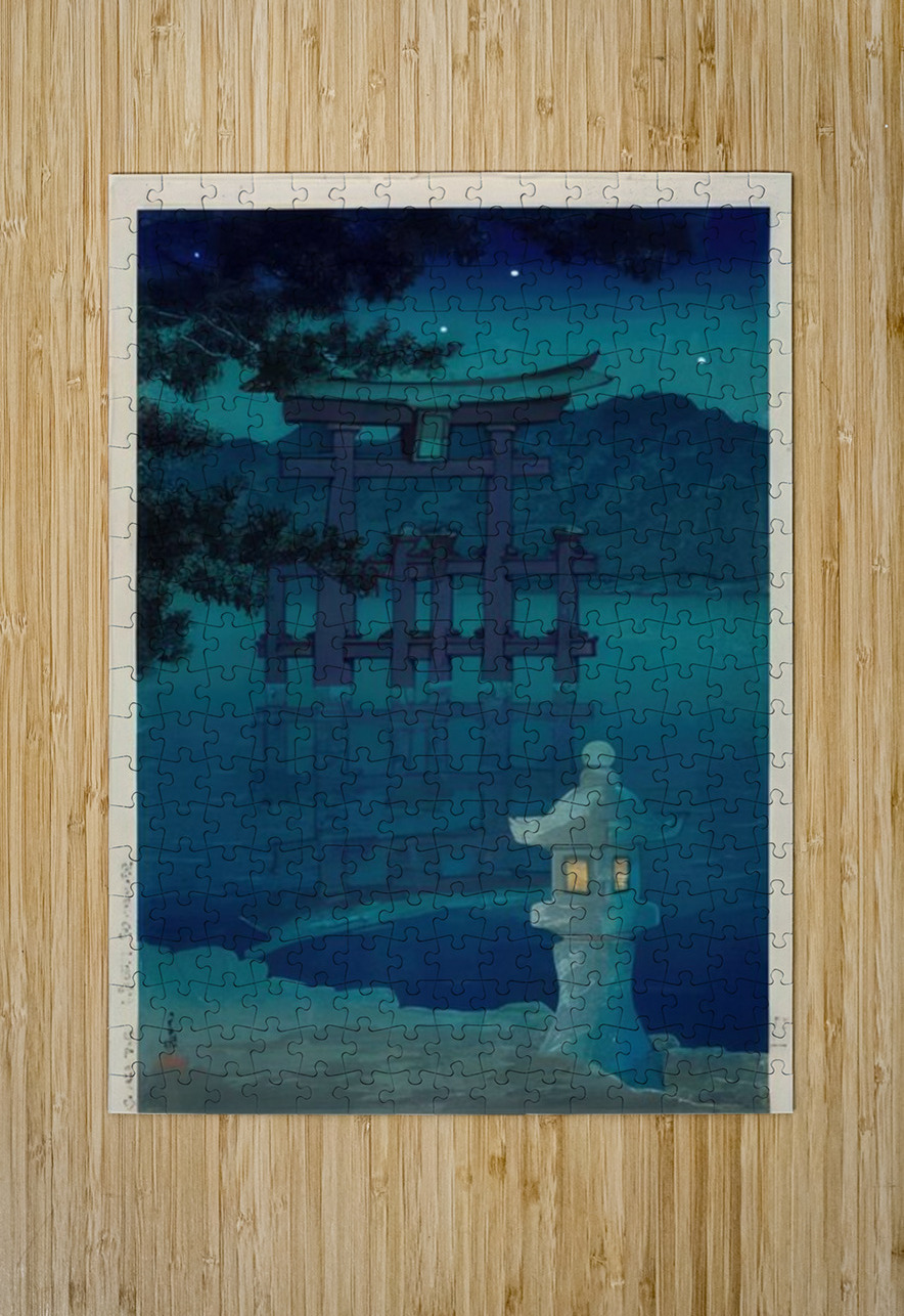 Hasui Kawase 8 AmericanPainters Puzzle printing