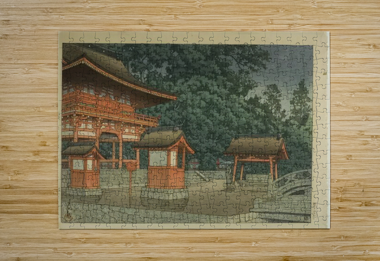 Hasui Kawase 19 AmericanPainters Puzzle printing