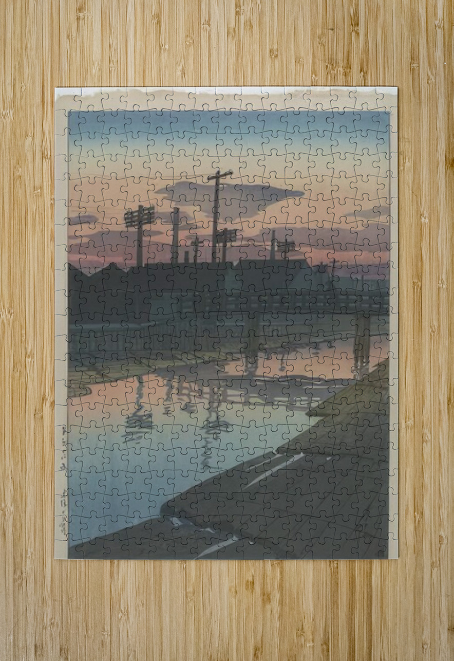 Hasui Kawase 7 AmericanPainters Puzzle printing