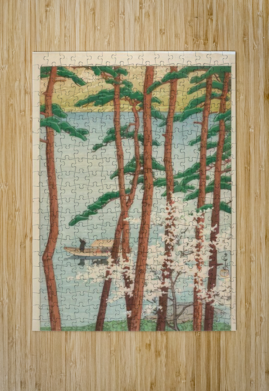 Hasui Kawase 15 AmericanPainters Puzzle printing
