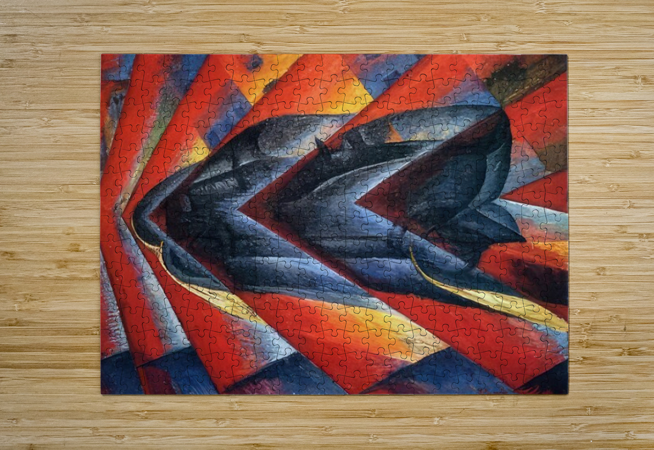 Luigi Russolo 17 AmericanPainters Puzzle printing