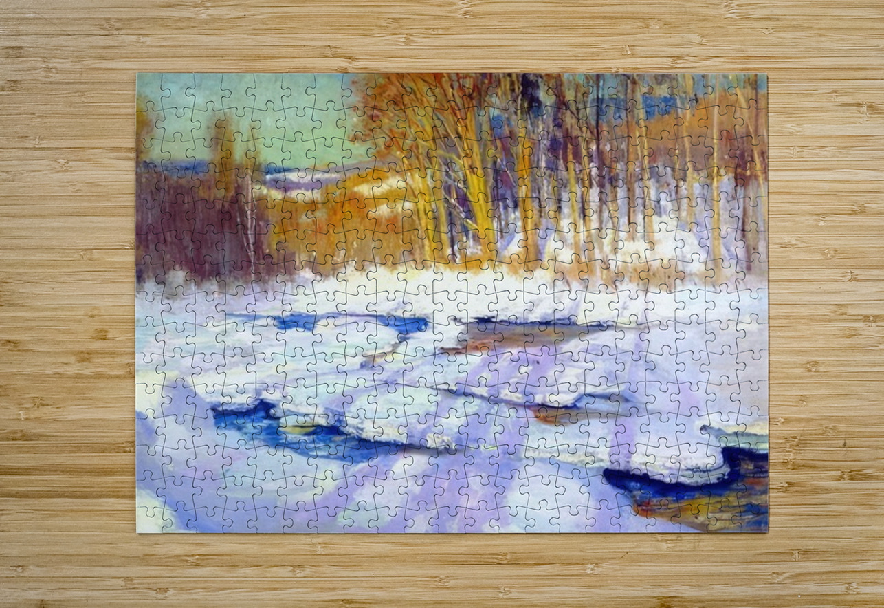 Alson Skinner Clark 14 AmericanPainters Puzzle printing