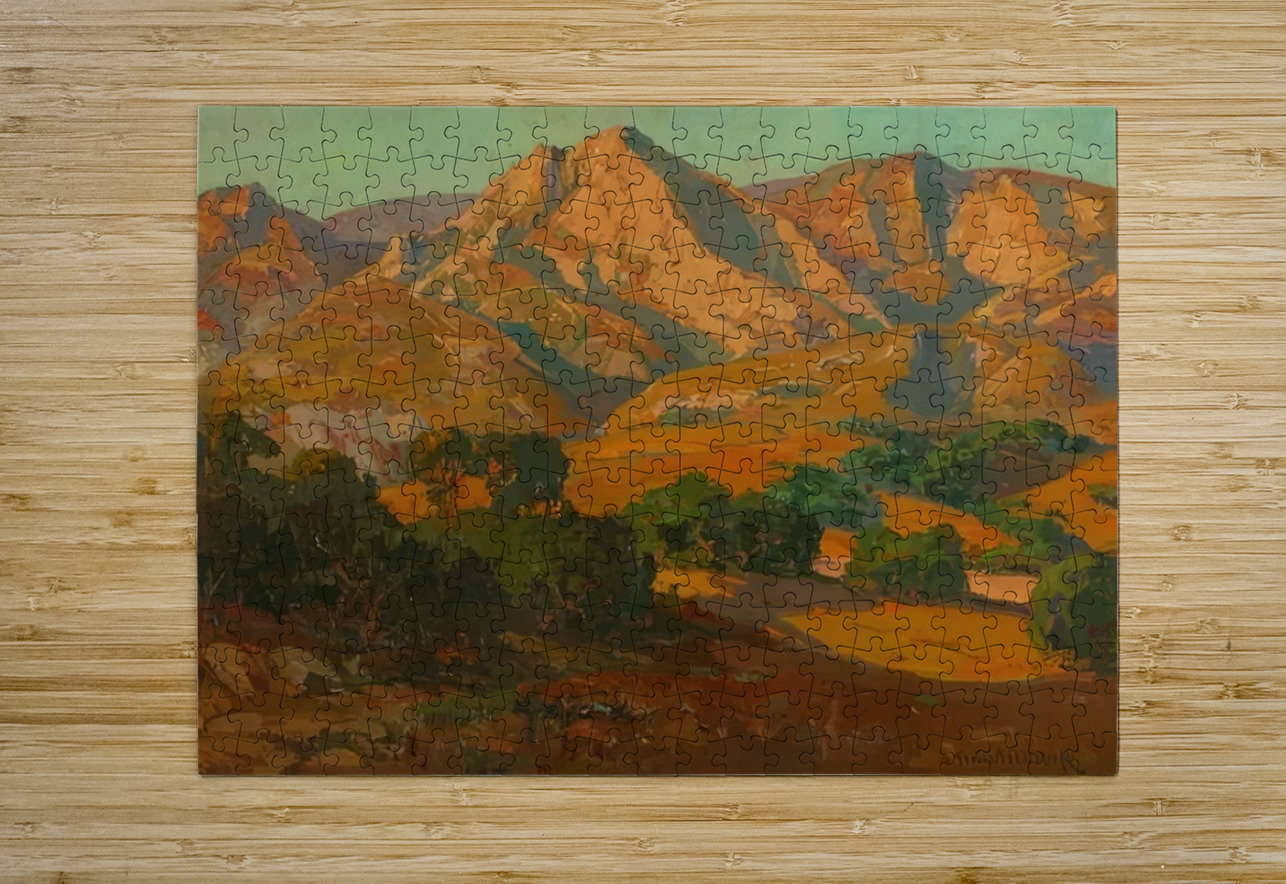 Franz Bischoff 8 AmericanPainters Puzzle printing