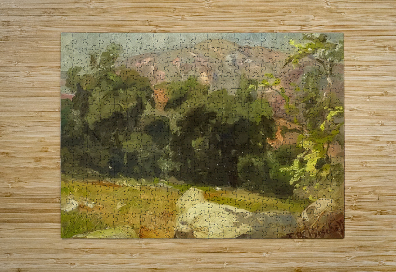 Franz Bischoff 4 AmericanPainters Puzzle printing