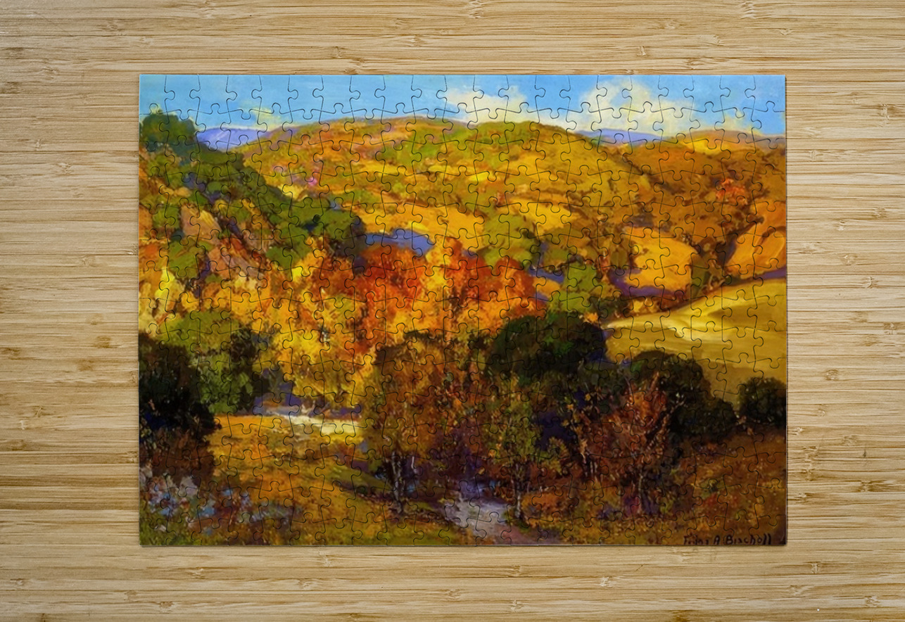 Franz Bischoff 29 AmericanPainters Puzzle printing
