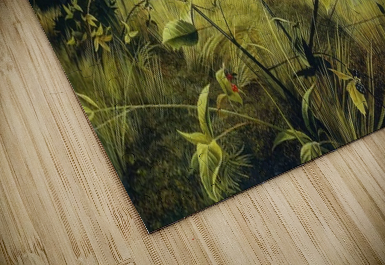 Blackberry Picker   Contemporary Realism - Andrew Wyeth AmericanPainters Puzzle