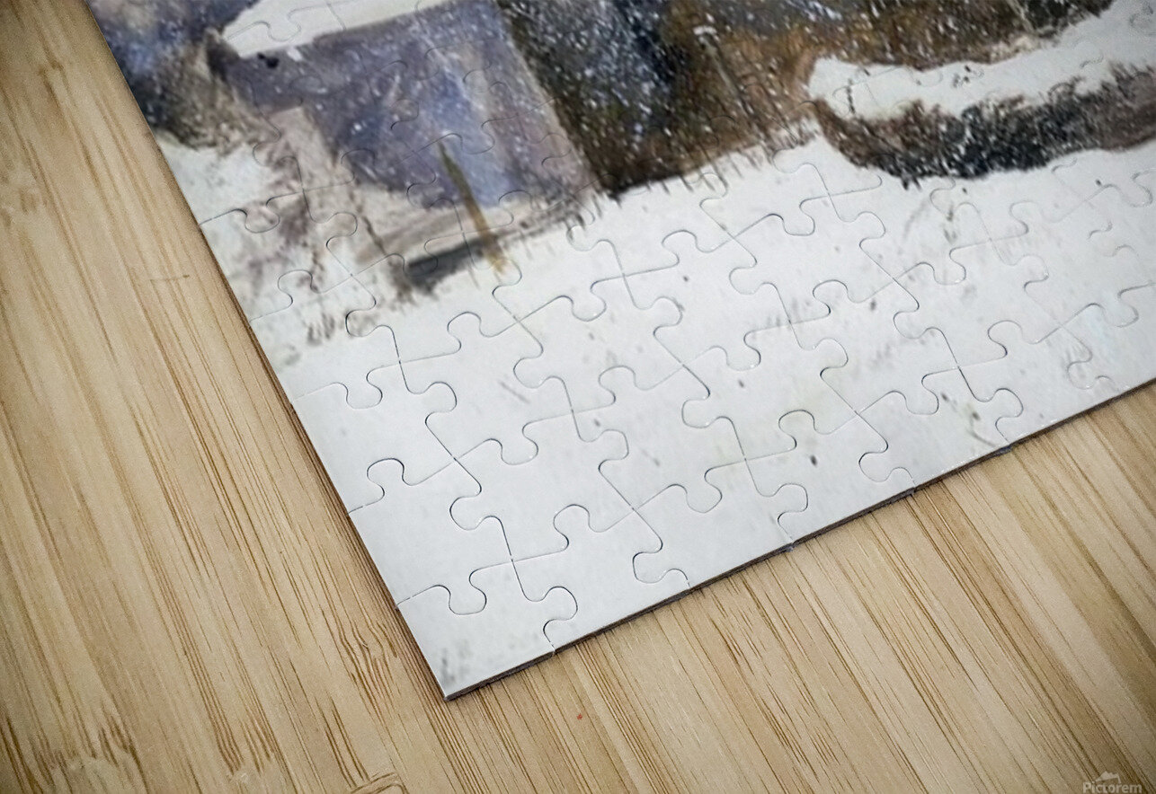 First Snow   Contemporary Realism - Andrew Wyeth AmericanPainters Puzzle