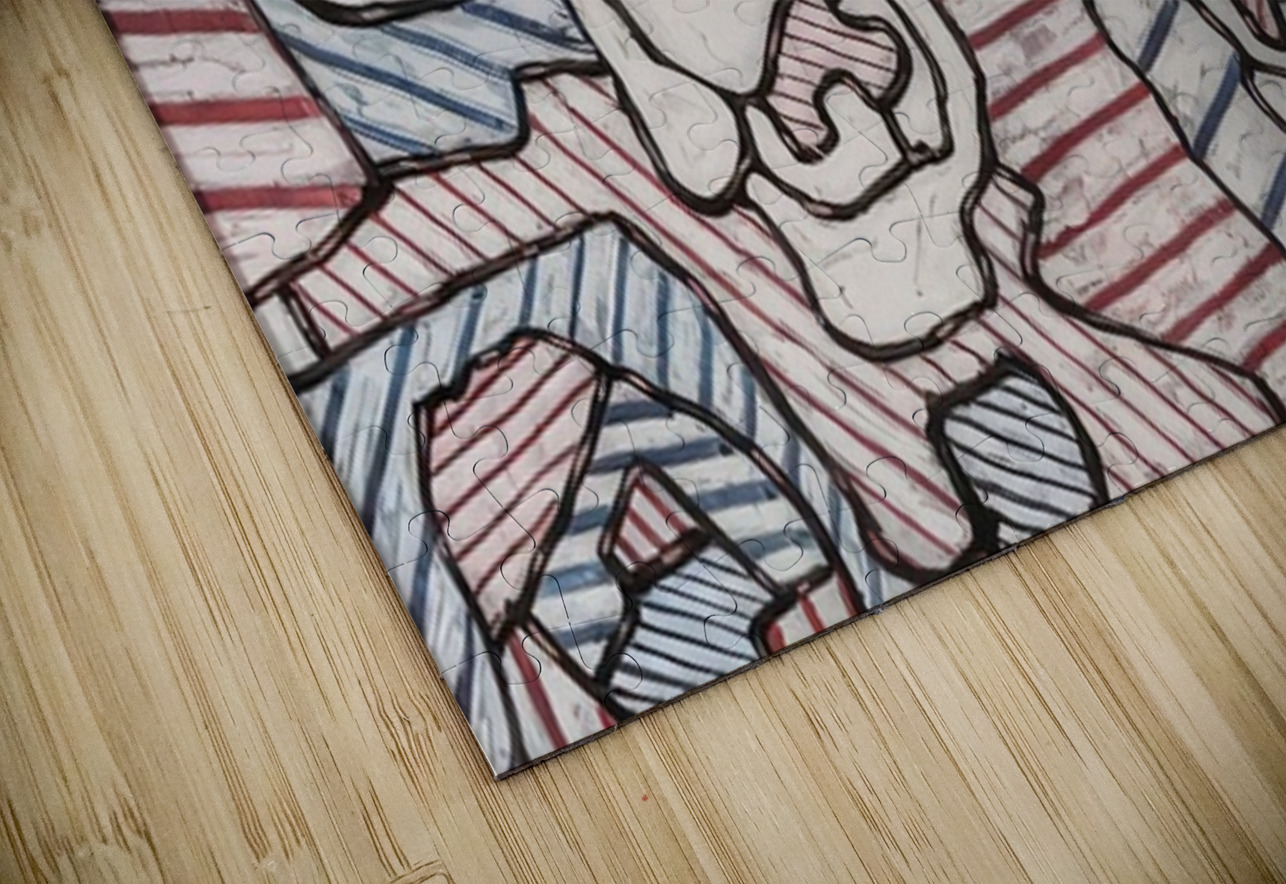 JEAN DUBUFFET 37 AmericanPainters Puzzle