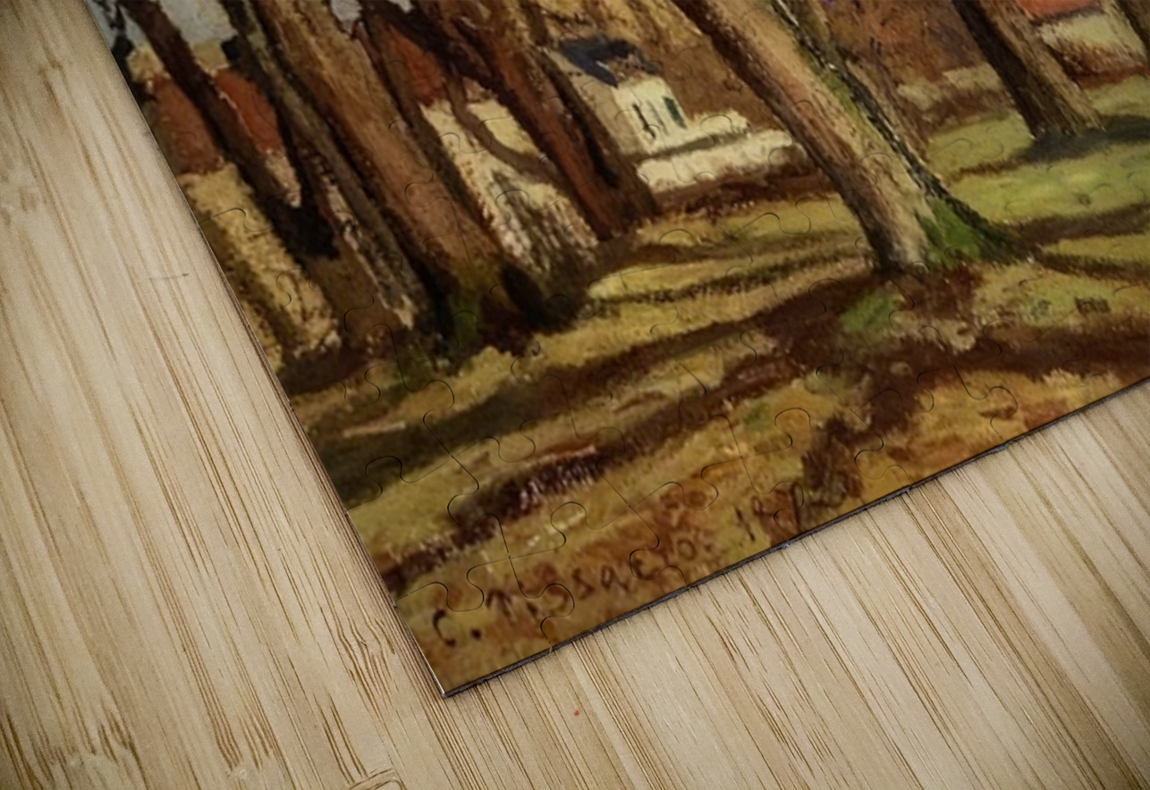 Chestnut Trees at Louveciennes 1872 Camille P AmericanPainters Puzzle