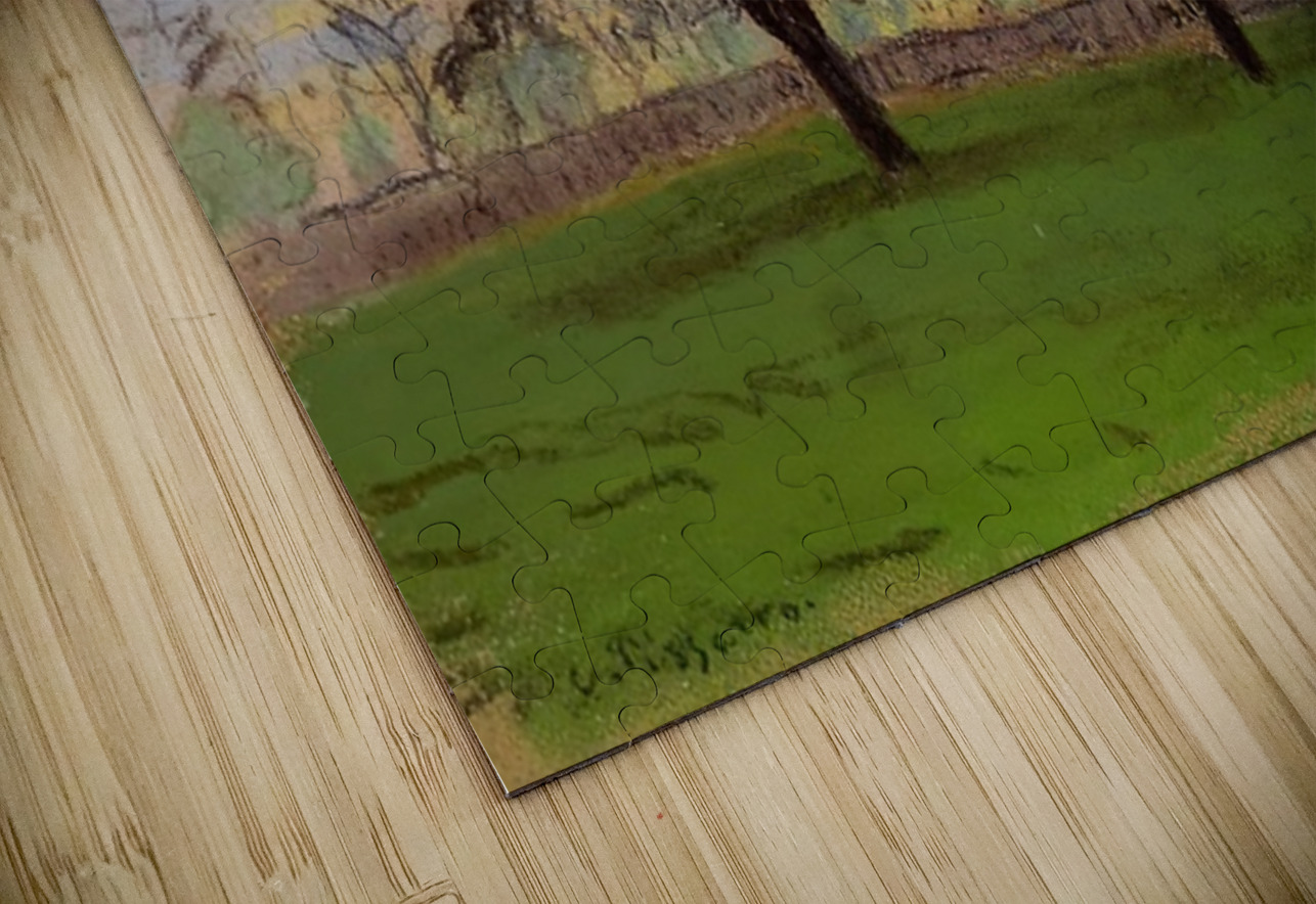 Apples Trees at Pontoise 1872 Camille Pissarr AmericanPainters Puzzle