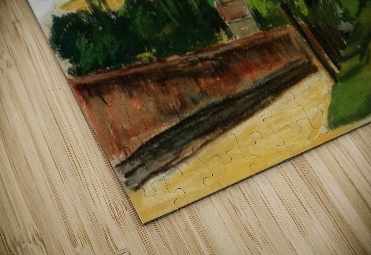 Landscape at Pontoise 2 1873 Camille Pissarro AmericanPainters Puzzle