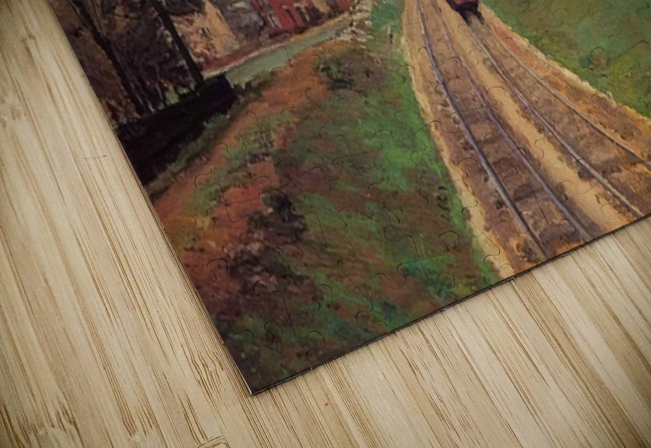 Lordship Lane Station Dulwich 1871 Camille Pissaro AmericanPainters Puzzle