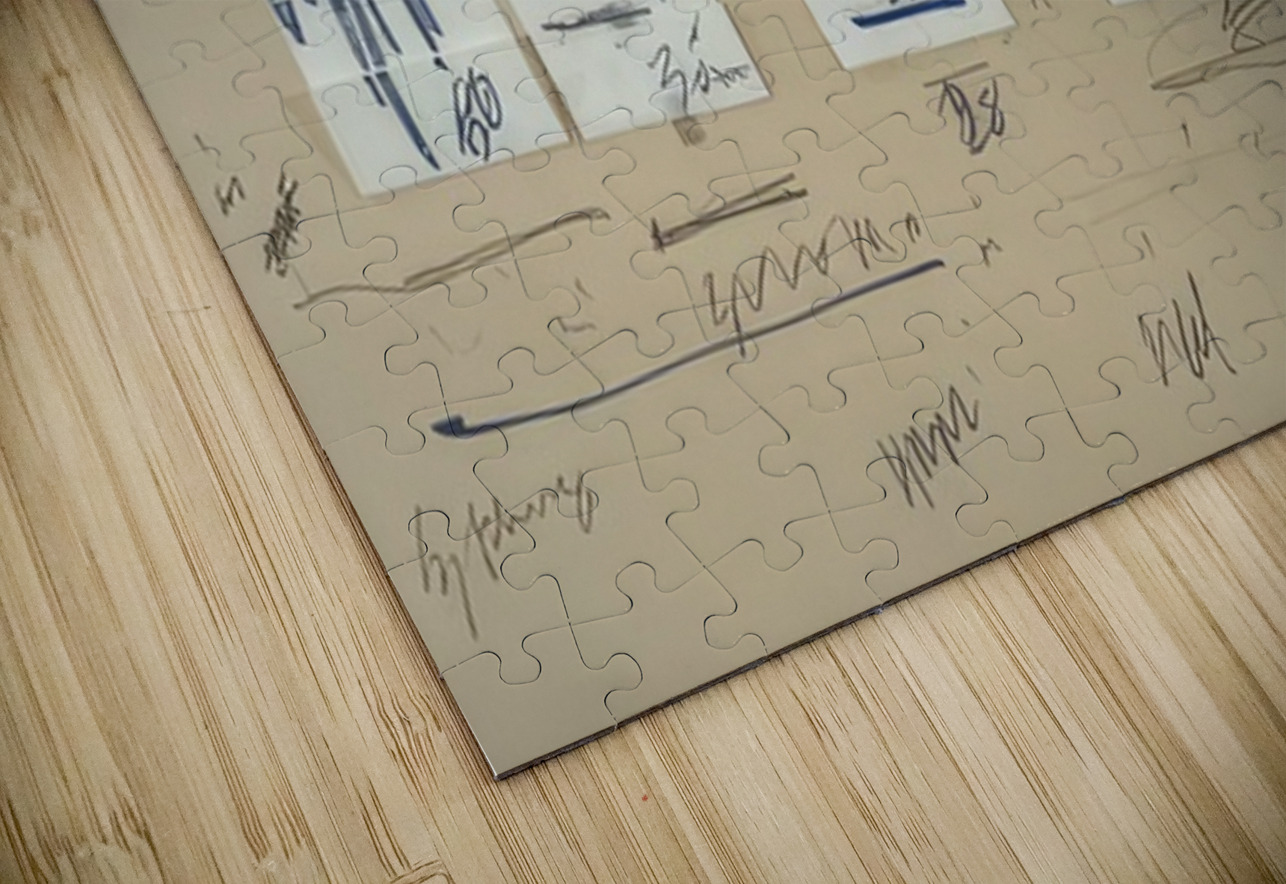 Art by Cy Twombly 3 AmericanPainters Puzzle