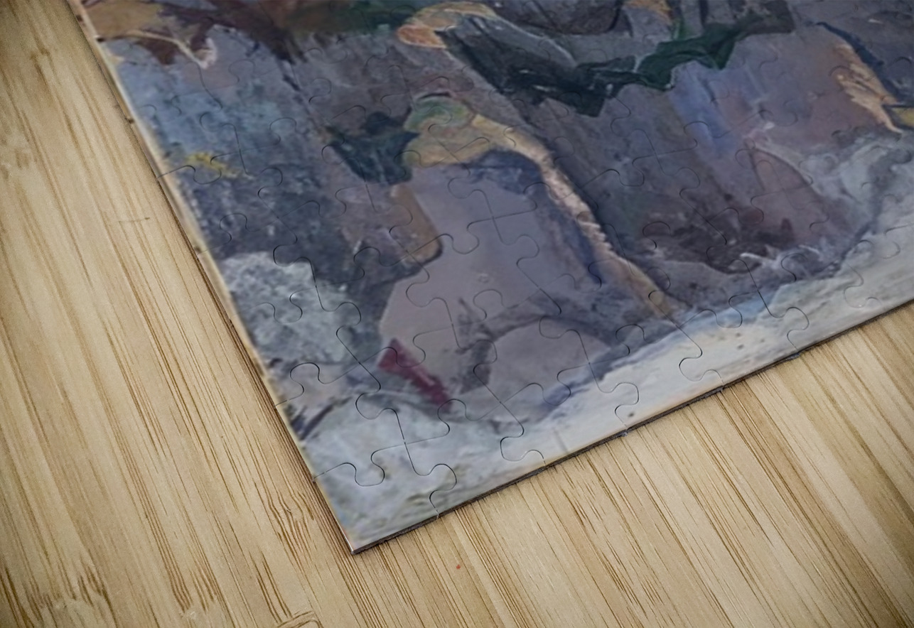 Art by Ferdinand Hodler  14 AmericanPainters Puzzle