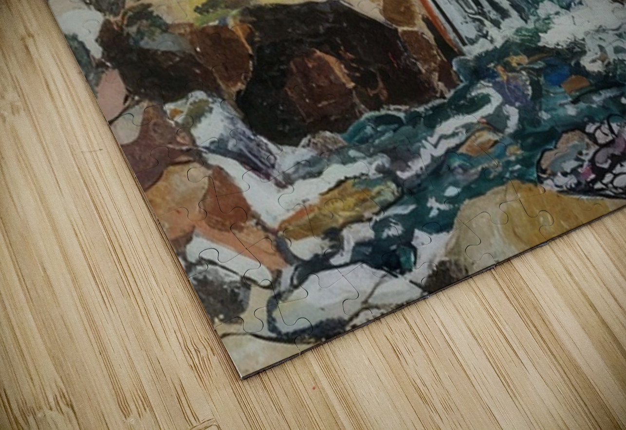 Art by Ferdinand Hodler  5 AmericanPainters Puzzle