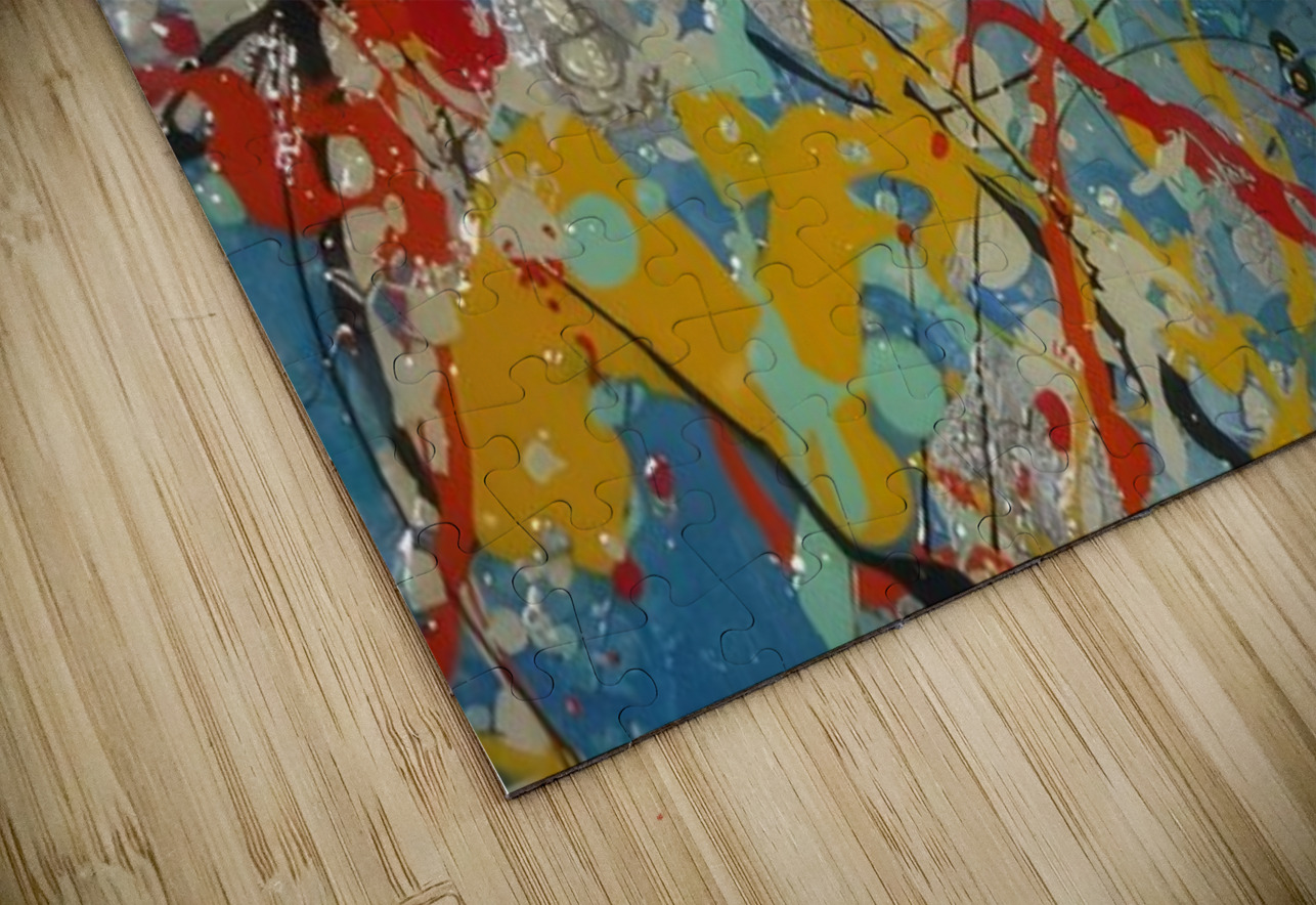 Jackson Pollock 21 AmericanPainters Puzzle