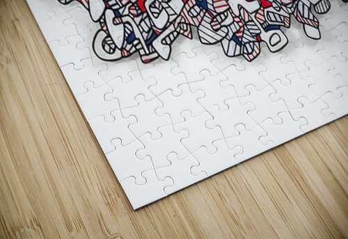 JEAN DUBUFFET 45 AmericanPainters puzzle