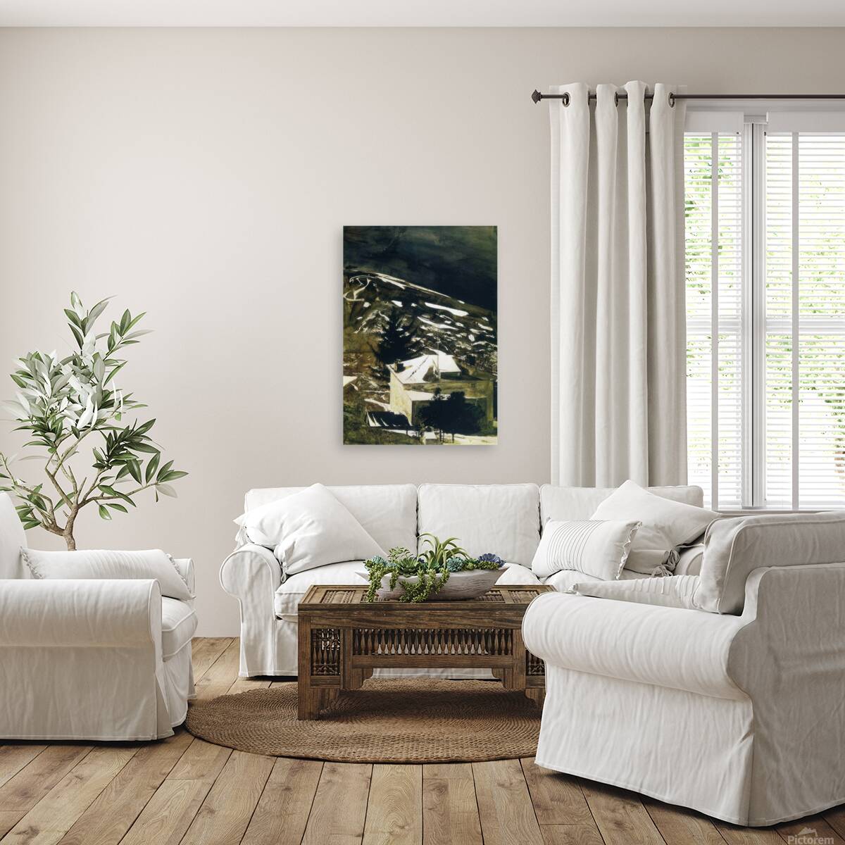 Wolf Moon   1975 - Andrew Wyeth Reproduction