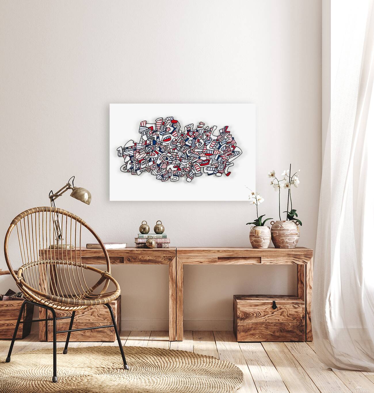 JEAN DUBUFFET 45 Reproduction