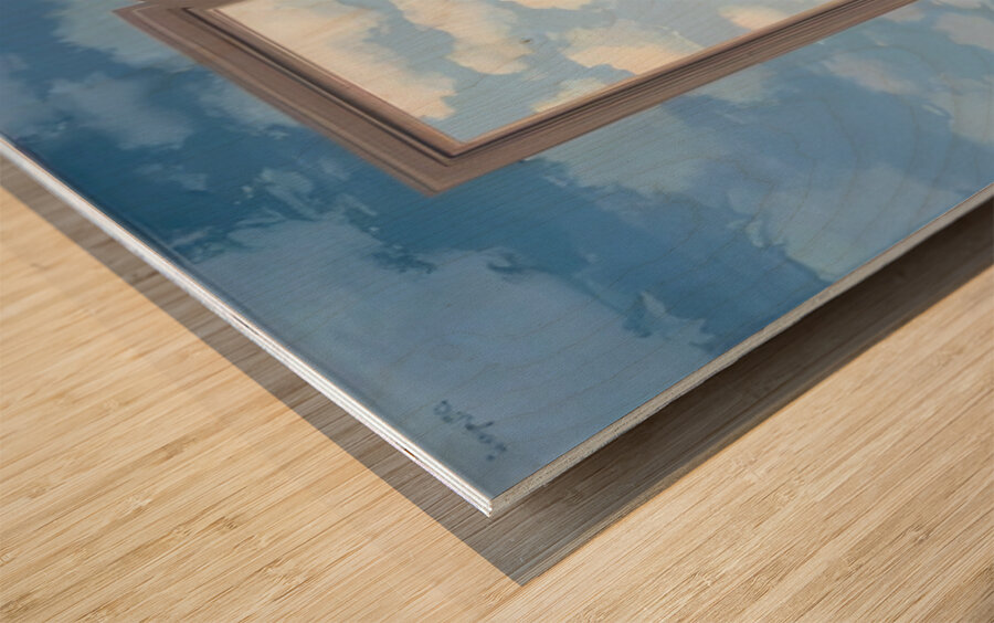 Rene Magritte Wood print