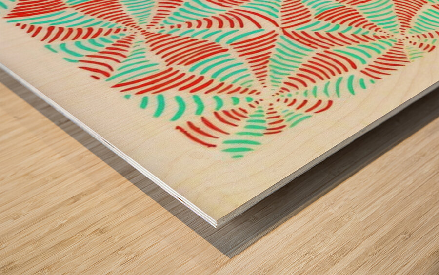 Sonia Delaunay 17 Wood print