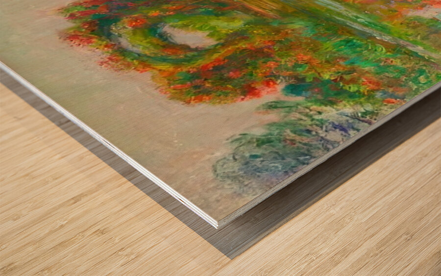 CLAUDE MONET 46 Wood print