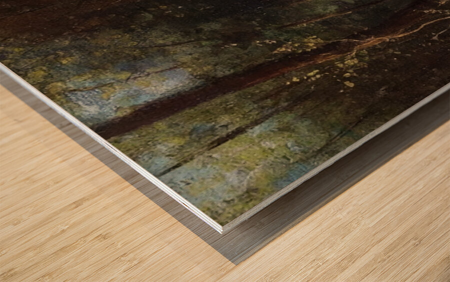 In the Woods 1859 Camille Pissarro Wood print