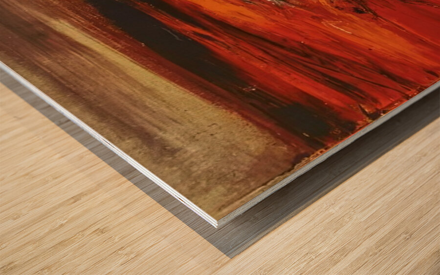 Zao Wo Ki 31 Wood print