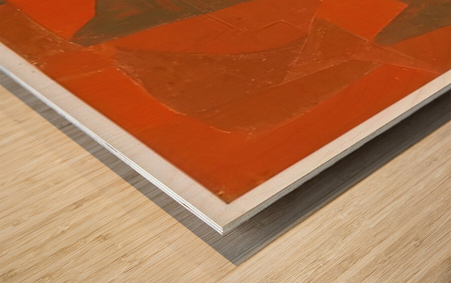 Serge Poliakoff 15 Wood print